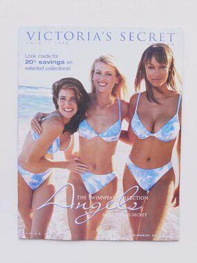 Victoria's Secret Swim II 1998 Angels Catalog Vintage Swimwear Swimsuit Fashion